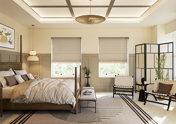 Faye, Seashell - Twist&Fit Roman Blind - Image 8